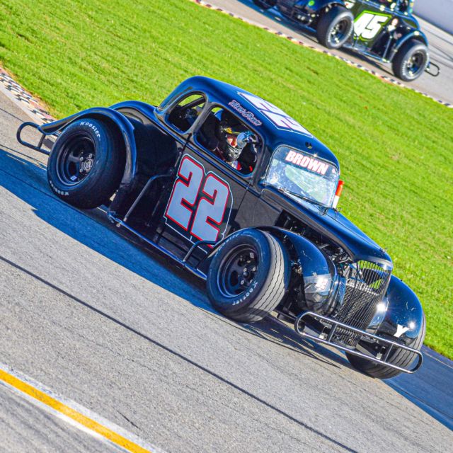 Turner Brown won his fourth Young Lions Thursday Thunder feature race on Thursday. 